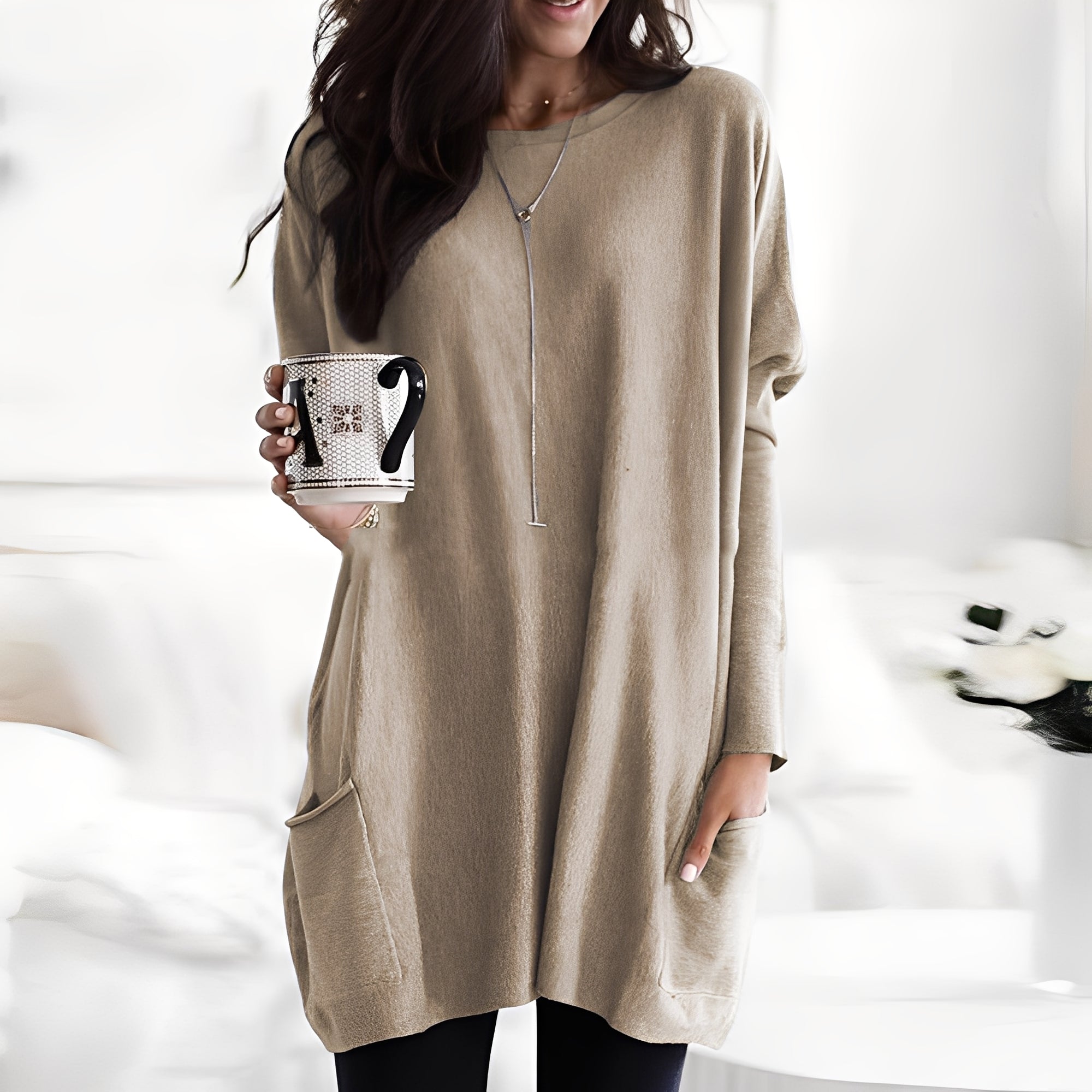 Diane - Eleganter Damenpullover mit langen Ärmeln