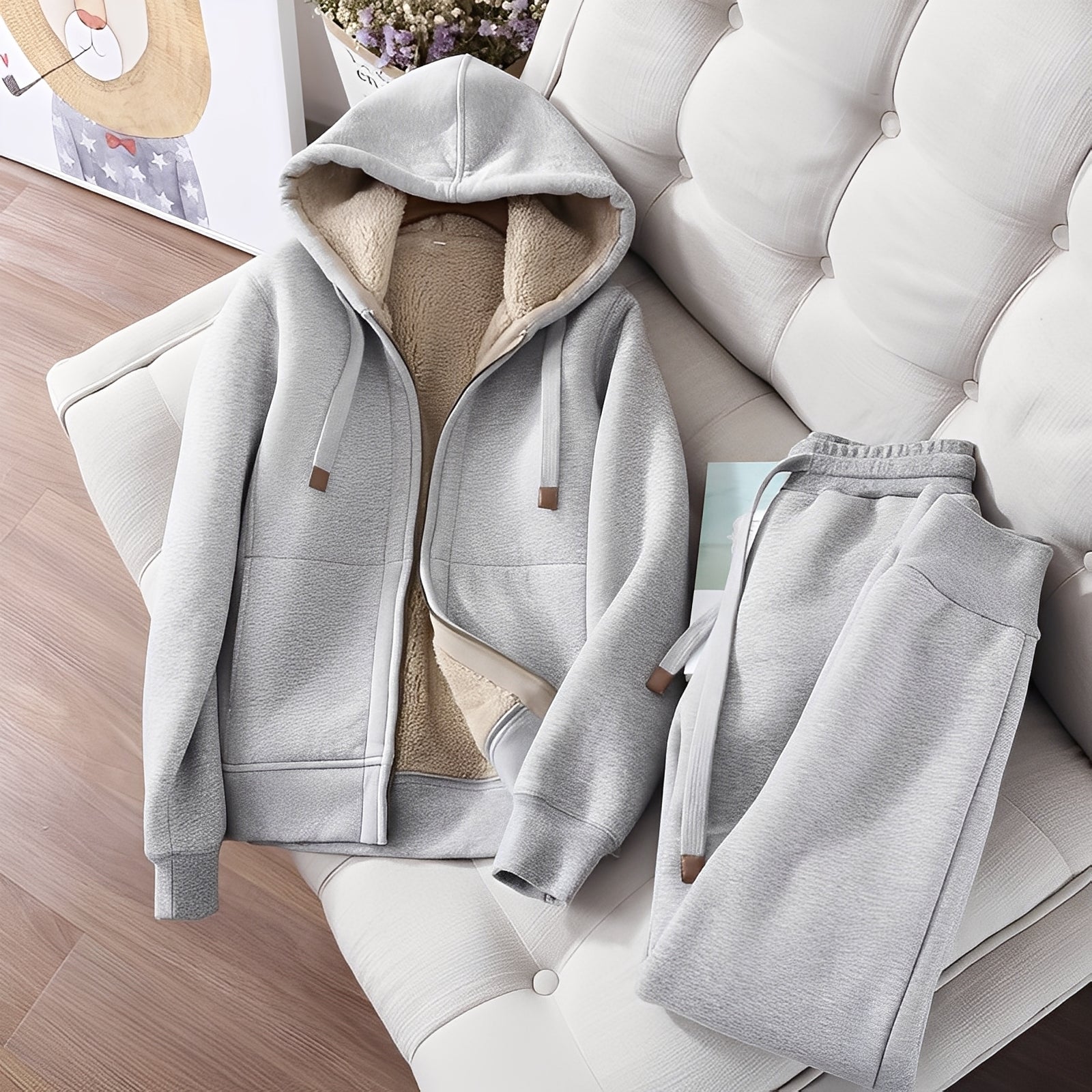 Nadine - Set aus Hoodie und Winterjogginghose