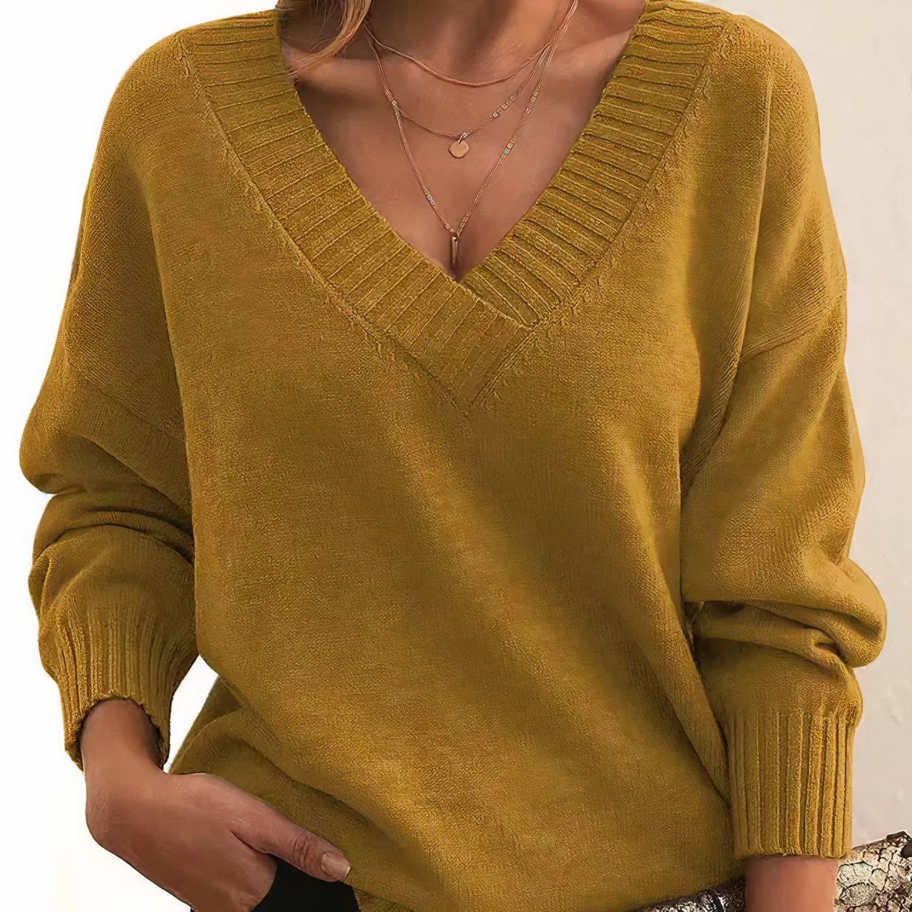 Leocadia – Eleganter Feinstrick-Pullover für Damen