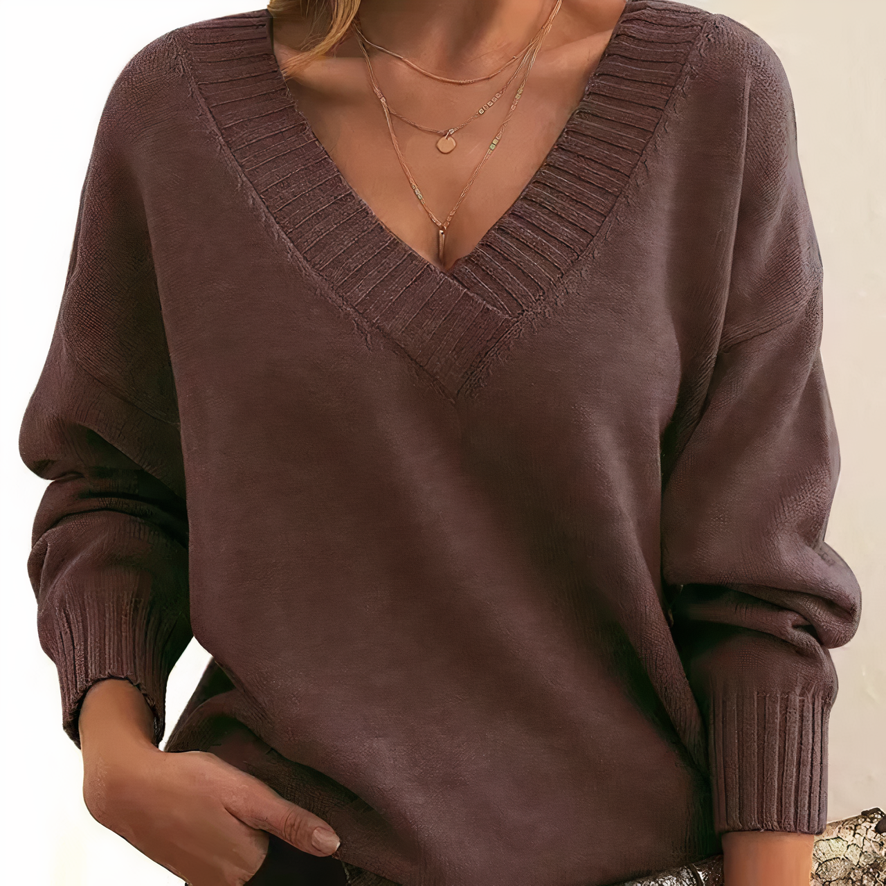Leocadia – Eleganter Feinstrick-Pullover für Damen