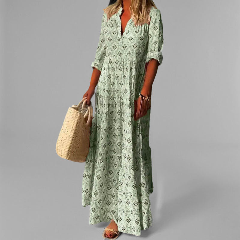 Nele – Kleid aus Vintage-Baumwolle
