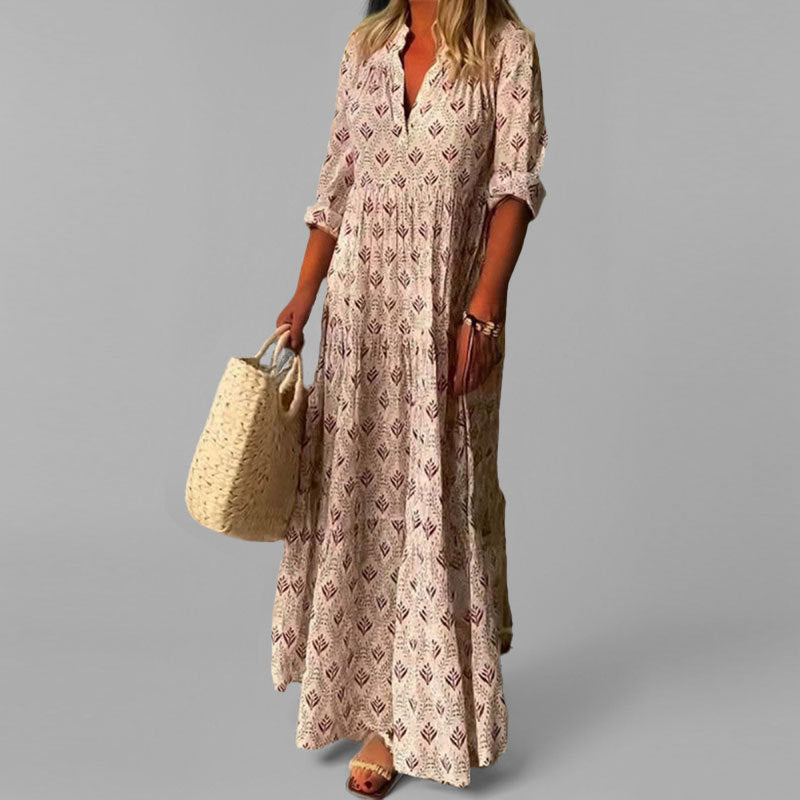 Nele – Kleid aus Vintage-Baumwolle