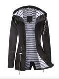 Nathalie – Lange wasserfeste Jacke