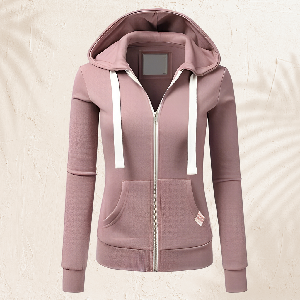 Luna – Bequemer Hoodie mit Reißverschluss