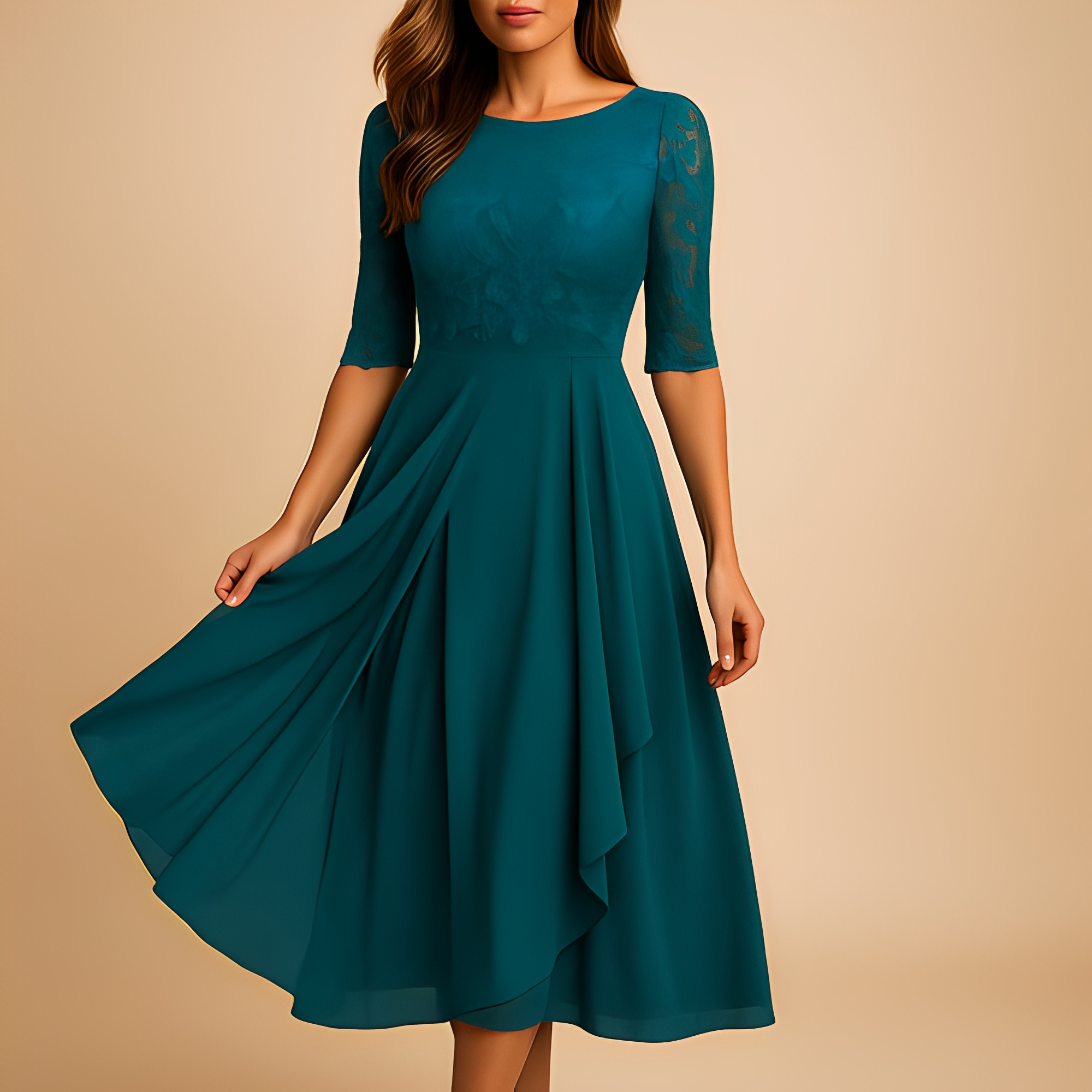 Aleka - Schickes und stilvolles Damenkleid