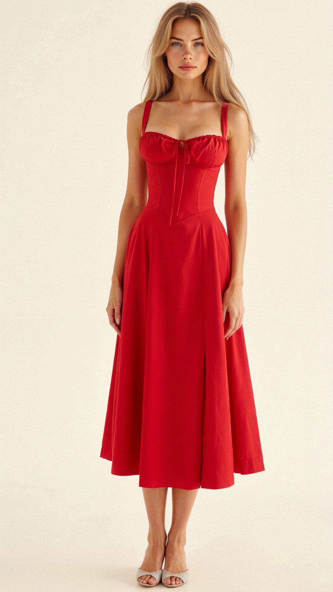 Liana – Korsett-Midikleid