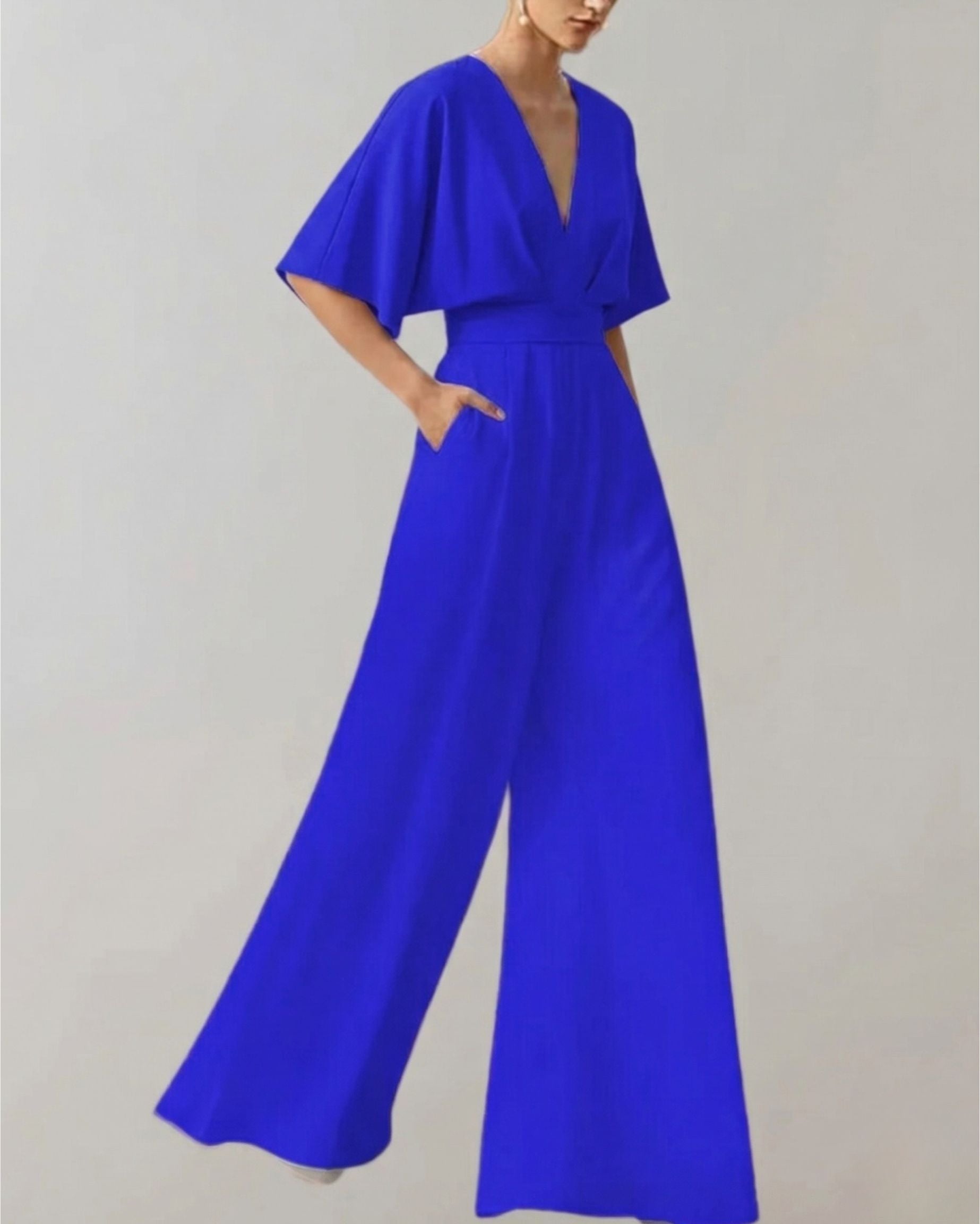 Yoko – Lässiger Overall mit weitem Bein