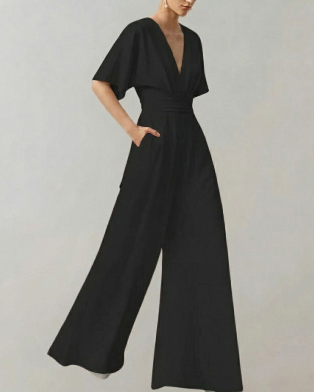 Yoko – Lässiger Overall mit weitem Bein
