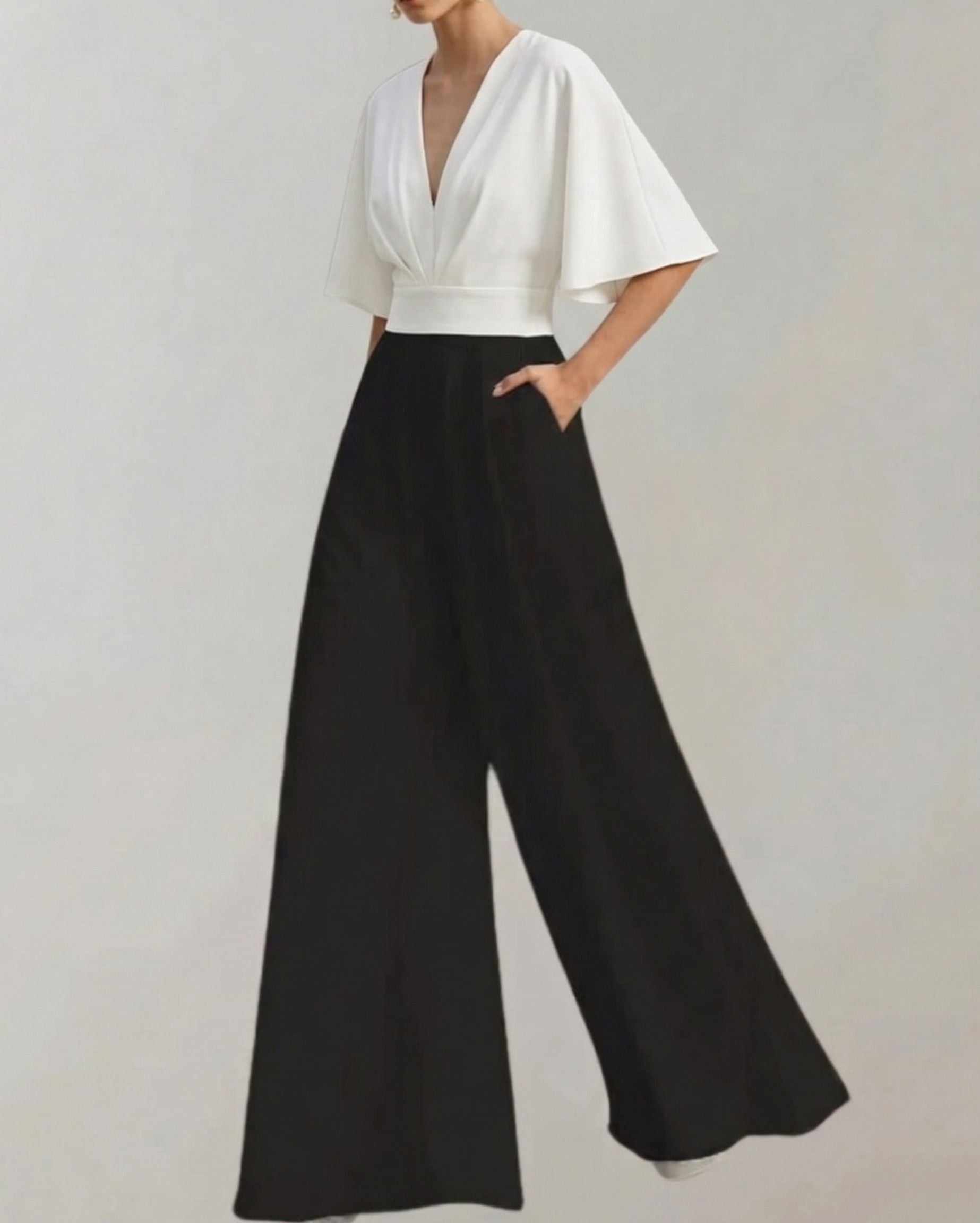 Yoko – Lässiger Overall mit weitem Bein